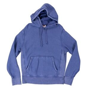 Champion Todd Snyder Mens M Blue Sun Faded Reverse‎ Weave Hoodie 32-KN673037